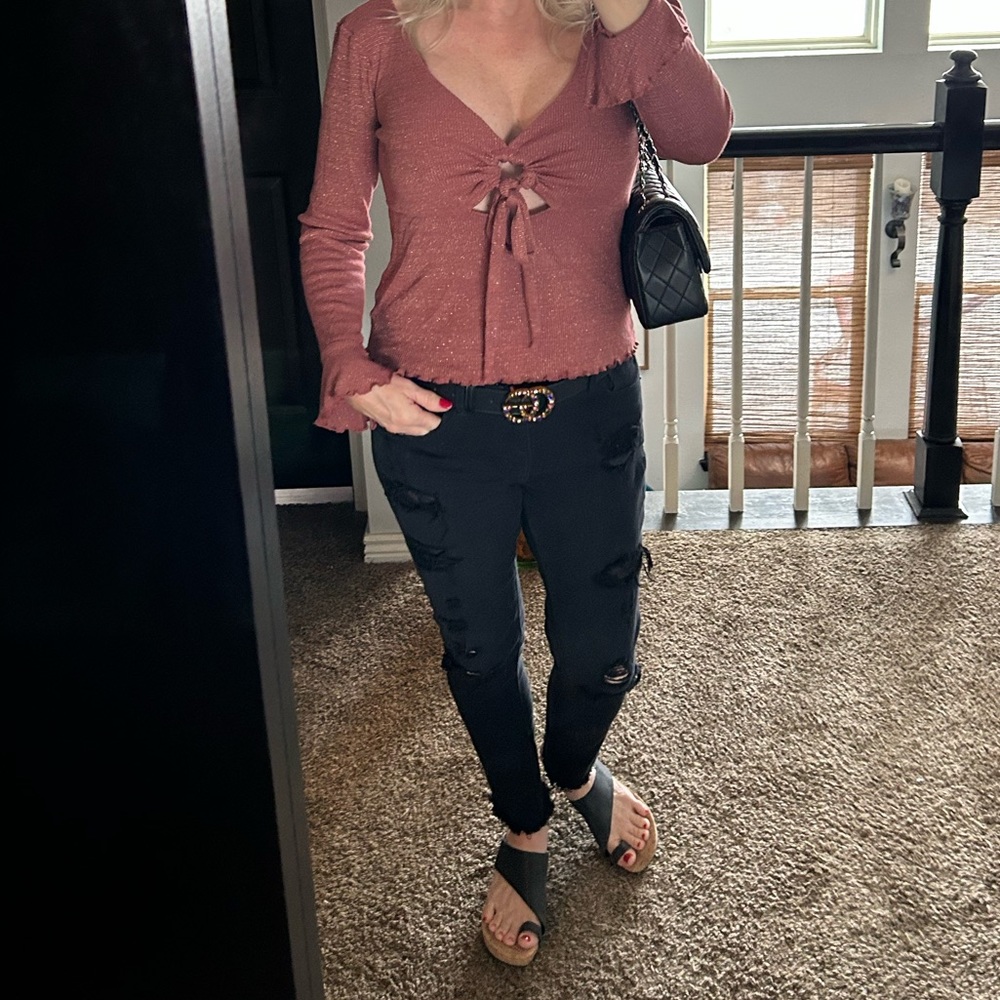 NWOT FREE PEOPLE TOP MED